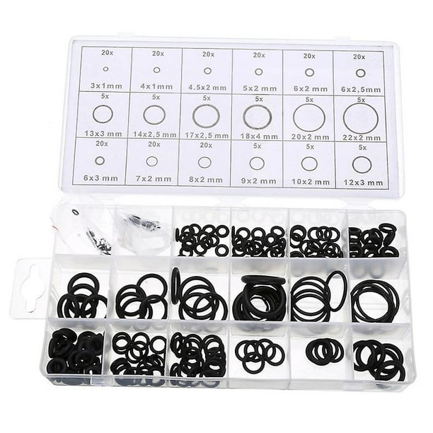 Kit de anillos de sellado de 225 piezas