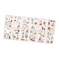 thumbnail image 4 of 12 pegatinas temporales navideñas para niños, pegatinas temporales, decoraciones navideñas, pegatinas falsas, 4 of 9