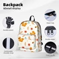 thumbnail image 4 of Goofa Squirrel Maple Leaves And Nuts Printed Backpack,Laptop Backpack,Durable Anti-Theft Travel Work Backpack,Water-resistant Backpack, 4 of 9