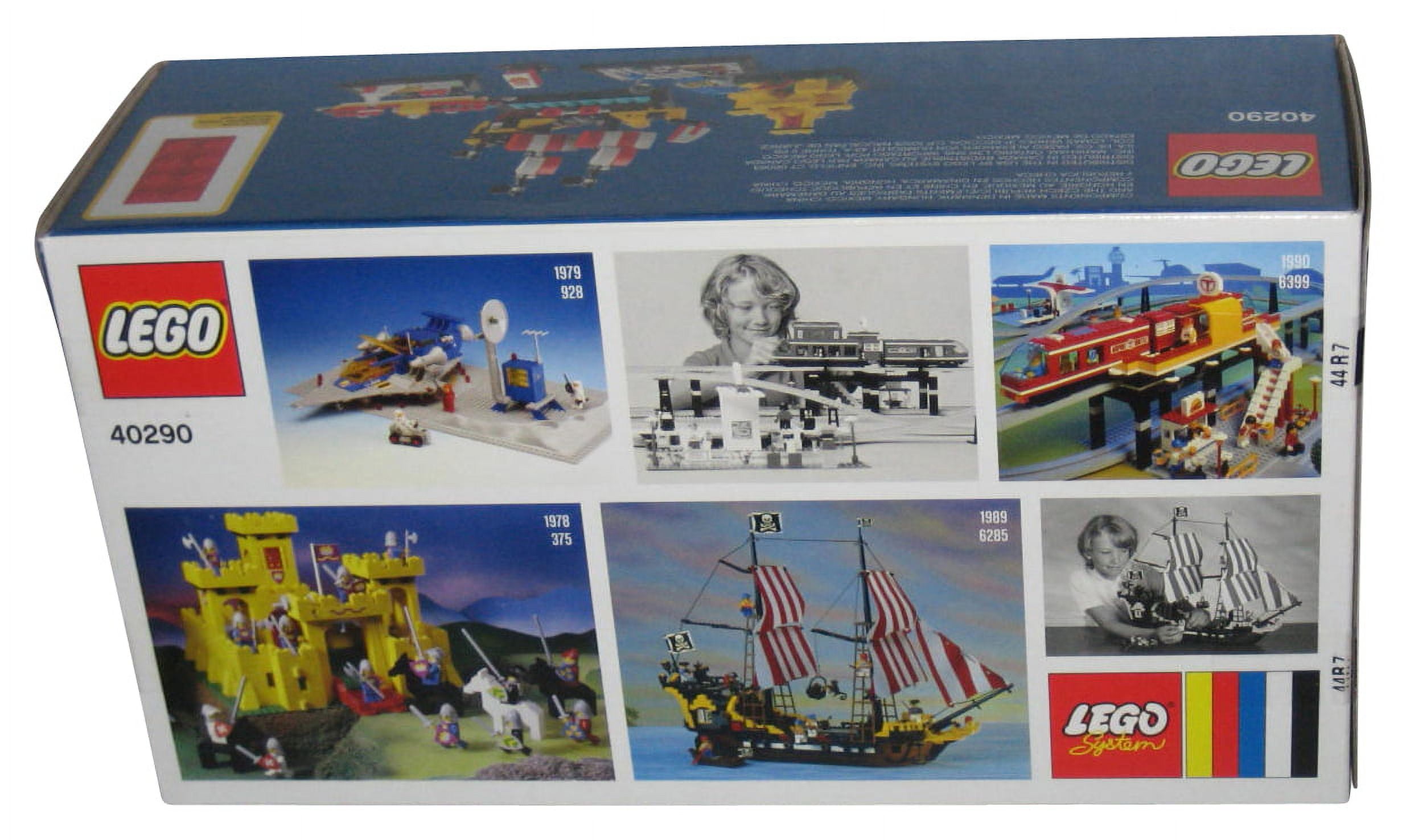 System 60 Years of the LEGO Brick Set LEGO 40290 Walmart