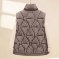 thumbnail image 4 of WTOBBY Women's Minimalist Short-Length Warm And Stylish Winter Coat, Simple and Modern Short Jacket for Warmth and Style in Cold Weather,Coffee L, 4 of 4