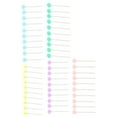 thumbnail image 4 of Oubit Flower Pins,Sewing Pins Colourful Reusable Straight Pins Colour Pearl Needle Ultra Responsive, 4 of 9