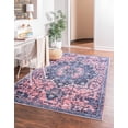 thumbnail image 2 of Rugs.com Francesca Collection Washable Rug – 9' x 12' Salmon Pink Flatweave Rug Perfect For Living Rooms, Large Dining Rooms, Open Floorplans, 2 of 7