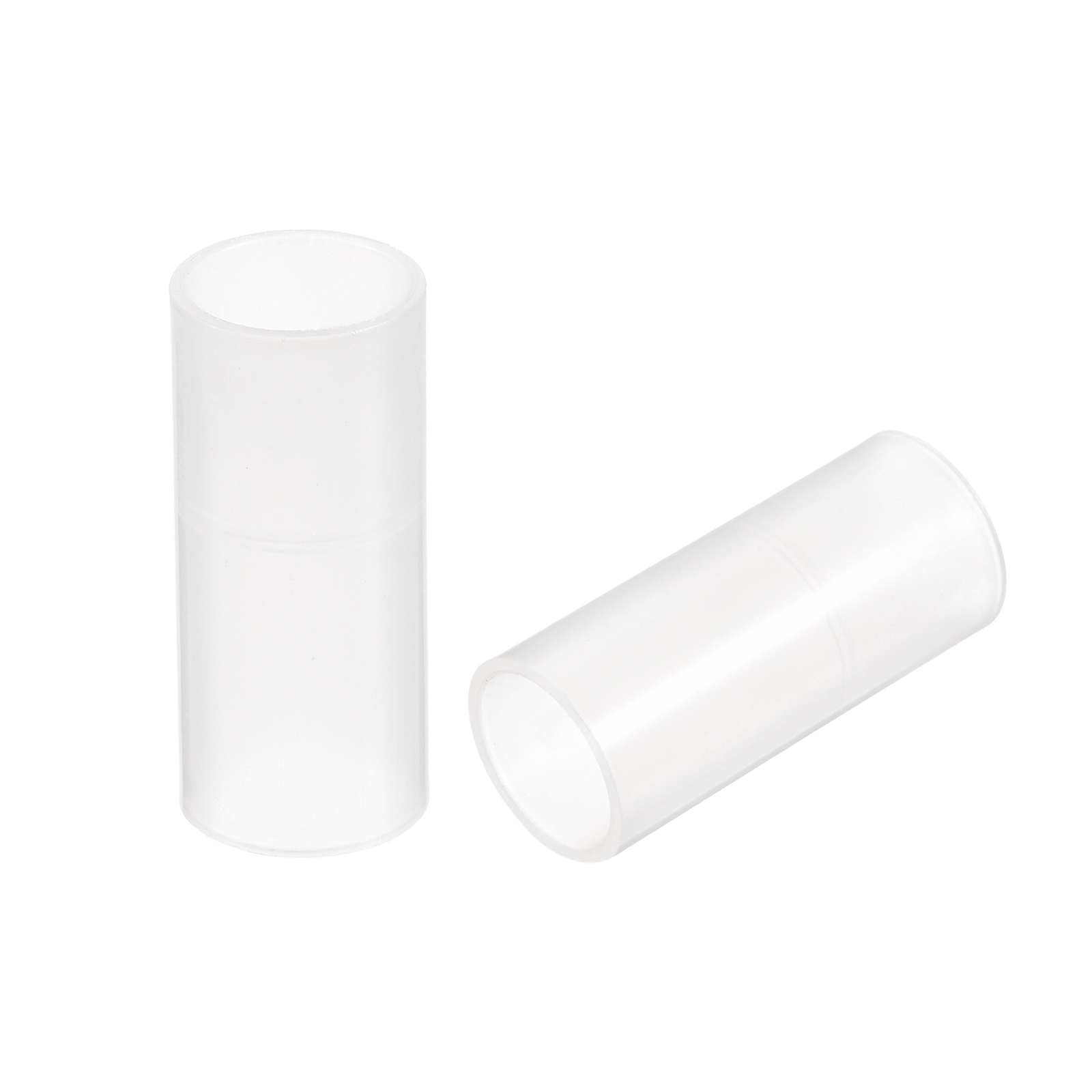 sourcing map 5/8 16mm OD Plastique Rond Tube Nervuré Insert