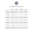 thumbnail image 6 of Stretch Is Comfort Girl's Nylon Spandex Stretch Booty Shorts | Child Size 2 -12, 6 of 6