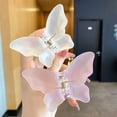 thumbnail image 1 of AYYUFE Fashion Hair Claw Elegant Cross Teeth Butterfly Shape Design Hair Clip Hair Accessories, 1 of 8