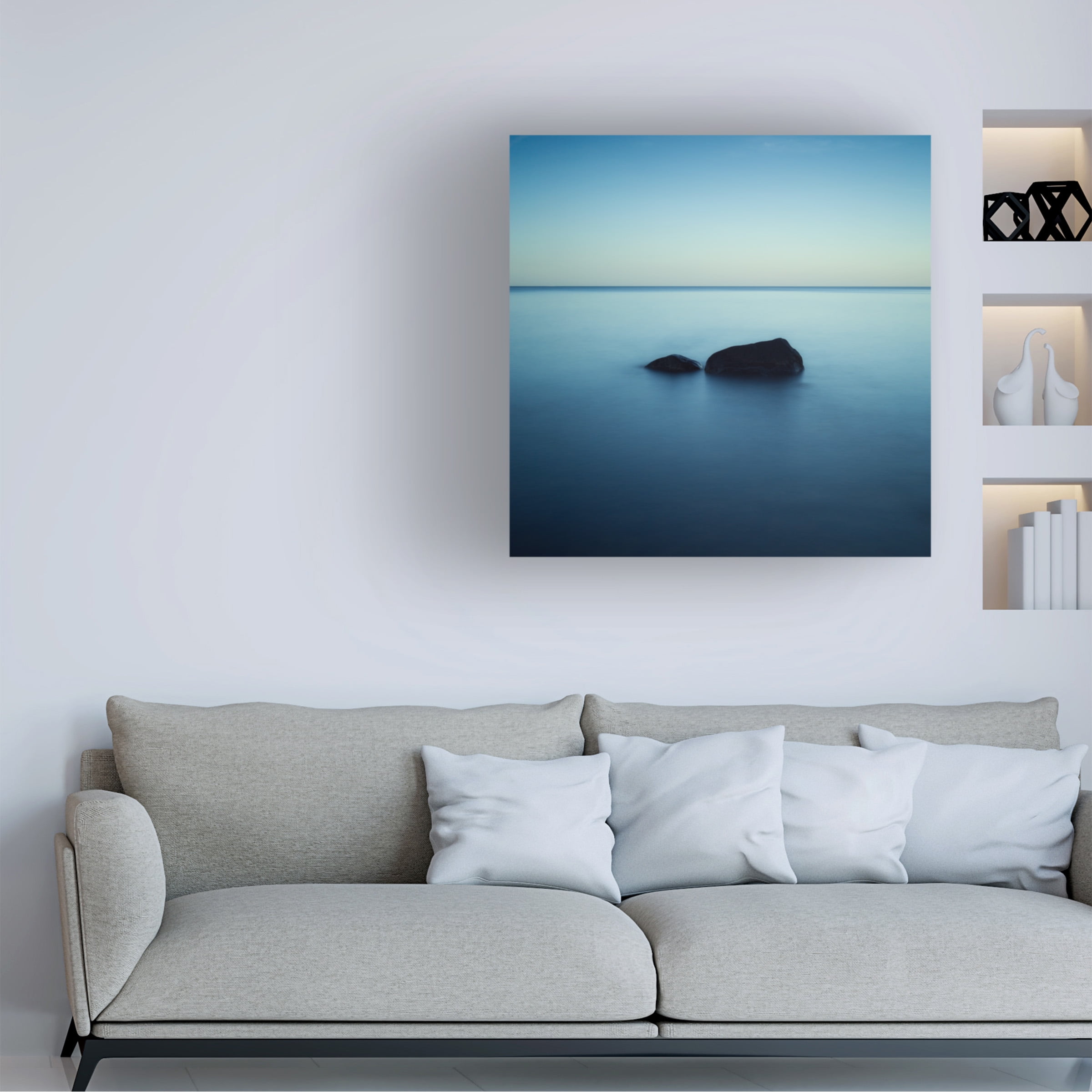 Peter Fallberg 'Zen' Canvas Art