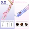 thumbnail image 4 of Rotating Curling Iron 1 Inch,Automatic Curling Iron,Easy-to-use Curling Wand for All Hair Types,Self Rotating Barrel with Dual Voltage,Fast Heating for Long-Lasting Hair Styling, 4 of 6