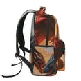 thumbnail image 4 of Defioc Lava Dragon Pattern Laptop Backpack,Travel Backpack Outdoor Activities Bag Daypack for Travel Hiking Shopping Daily, 4 of 5