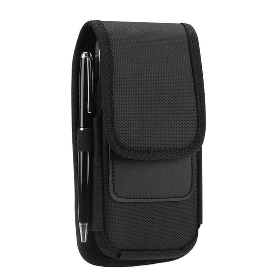 tegongse Nylon Cell Phones Holsters with Belt Clip Carrying Pouch Mobile Phone Pouch Waist Bag Case Cell Phones Holder Pouch Gifts