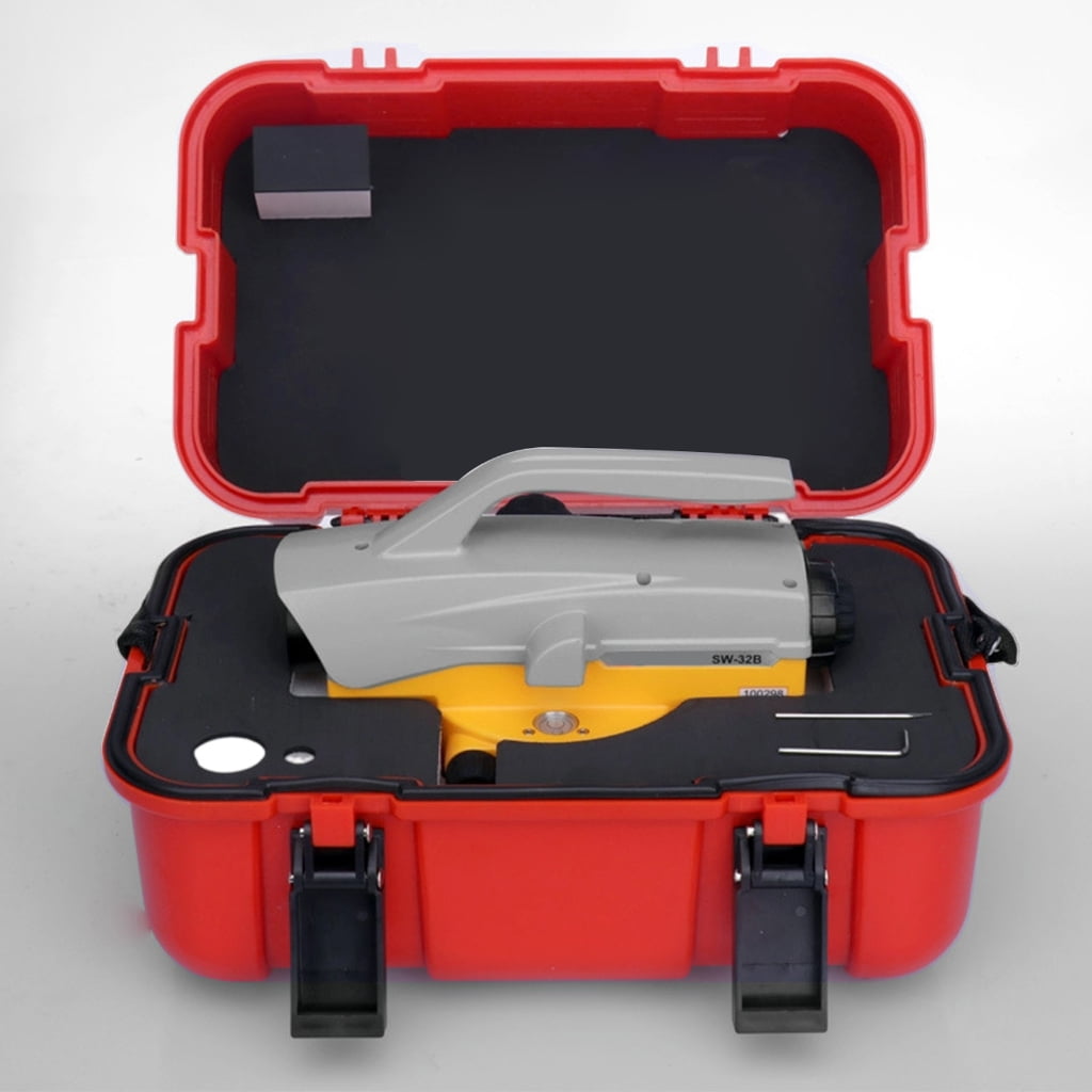 MOMOJIA Permanent Building Leveling Device 32x Magnification 360 Whirling Marker Transportable Case Survey Equipment