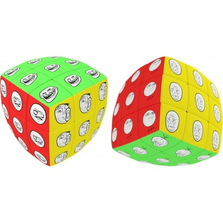 V Cube 3 Meme Pillowed Cube 3x3 Twisty Puzzle Walmart Com