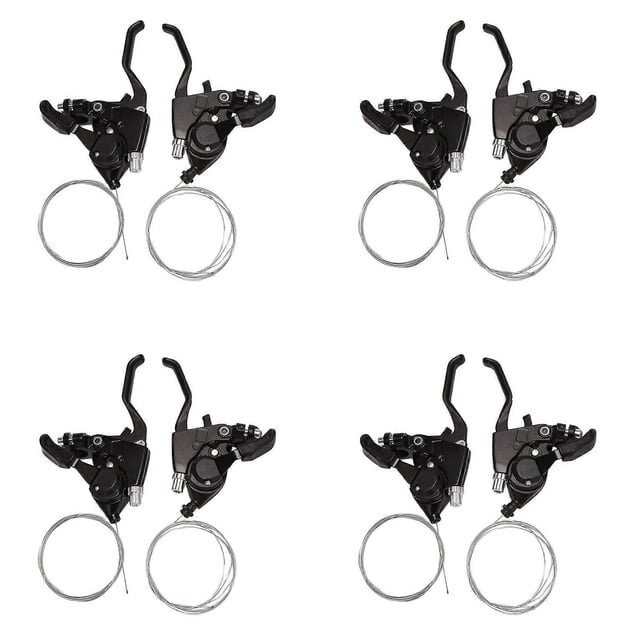 8Pcs MTB Bike Shifters EF51-7 3X7 21 Speed MTB Bicycle Bike Left Right Cycling Levers Derailleur Brake Lever Shifter Set