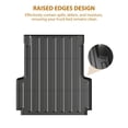 thumbnail image 5 of Mescukay Truck Bed Mat for 2007-2019 Chevy Silverado/GMCSierra 1500 2500 3500HD LD Limited 6.5 FT (6'6") Bed W/O TitanBox, All Weather TPE Heavy Duty Pickup Bed Liner Cargo Mats, 5 of 7
