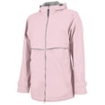 thumbnail image 2 of Charles River Apparel 5099 Women's New Englander Rain Jacket-Pink/Reflective-XS, 2 of 3