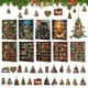 thumbnail image 2 of Calendario de Adviento de Navidad Caja sorpresa de Navidad Calendario de cuenta regresiva Caja sorpresa Colgante de libro de acrílico Colgante de árbol de Navidad, 2 of 5