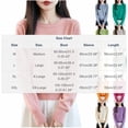 thumbnail image 3 of Hueook Oversized Tshirts for Women Crewneck Fashion Women's Casual Semi High Neck Solid Color Loose Base Knitted Sweater Yellow XL, 3 of 5