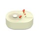 thumbnail image 2 of Humidificador de aromaterapia | Diseño de forma de registro | Gran salida de neblina, funcionamiento silencioso, uso en escritorio | Luz ambiental | Inicio Dormitorio Sala de estar, 2 of 6