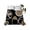 Brown, variant on Tulip Black White Flat Sheet Only Twin Size, Soft Breathable Bed Top Sheets for Mattress, Spring Floral Botanical Bloom Luxury Bedding Flat Sheets for Home Hotel Bedroom Bed Protection