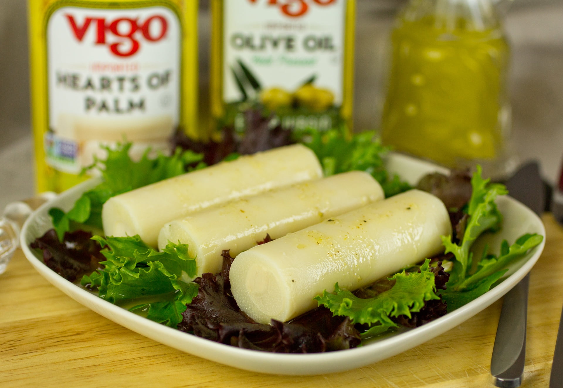 (4 pack) 14oz Vigo Hearts of Palm Salad Cut