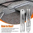 thumbnail image 4 of 3Pcs Shingle Gauge, 4/09 Shingle Gauge Roof Pitch Gauge, 4 of 5