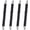 4pcs-Black, variant on Sopito Bed Sheet Straps, 4Pcs Polyester Adjustable Elastic Fitted Sheet Straps Fasteners Non Slip Mattress Clips White 4Pcs