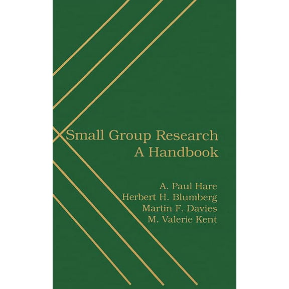 Small Group Research: A Handbook, (Paperback)