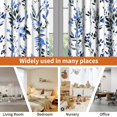 thumbnail image 6 of Lfeey Room Darkening Curtains, Window Drapes for Bedroom Living Room, Purple Black Floral, W42 x L96 inch, 2 Panels, 6 of 6