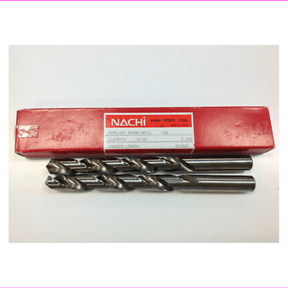 Nachi 501A Jobbers Length 5/64" Parallel Shank Twist Wire Drill 10-PACK 0543615 