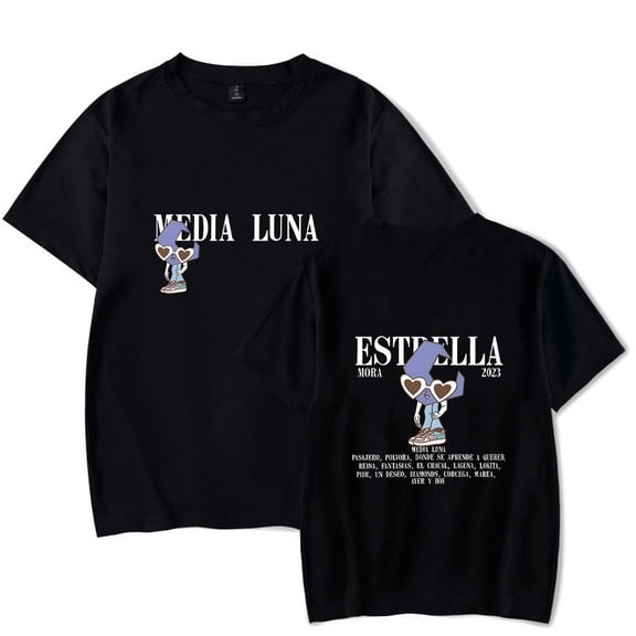 Mora New Album Estrella Merch T shirt Crewneck Tee Shirt