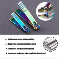 thumbnail image 3 of DAYELAA Manicure Set Nail Clippers Pedicure 18 Pieces Stainless Manicure Kit Professional Grooming Care Tools Nose Hair Scissors Nail File. Best Gift, 3 of 4