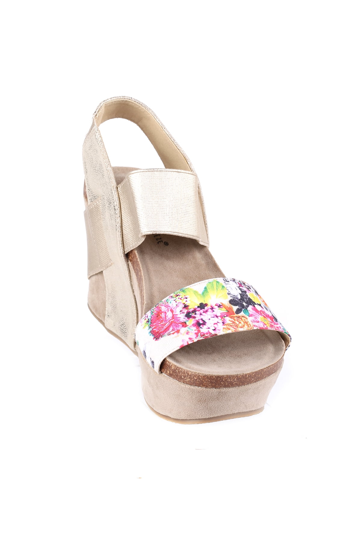 Xehar Women's Casual Floral Wedge Heel Sandal Xehar Women's Casual Floral Wedge Heel Sandal