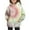 Beige, variant on Kids Tie Dye Hoodie Pullover Sweatshirt Long Sleeve Soft Casual Hooded Top with Front Pocket for Girls