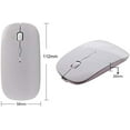 thumbnail image 7 of LINLIN Wireless Mouse, 2.4G Portable Mouse with Rechargeable Wireless USB Mouse for Notebook, PC, Laptop, Computer, Macbook, 7 of 7