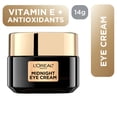 thumbnail image 1 of L'Oréal Paris Midnight Eye Opener Eye Cream, with Vitamin E + Antioxidant Recovery Complex, 14g, 1 of 8
