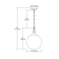 thumbnail image 2 of ElkGroup International Bergen 1 Light Pendant In Oil Rubbed Bronze, 2 of 2