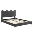 thumbnail image 3 of Current Performance Velvet Queen Platform Bed-MOD-6733, 3 of 7