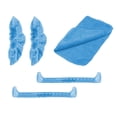 thumbnail image 3 of Cubiertas de cuchillas para patines de hielo DYNWAVEMX universales Protector de cuchillas Azul claro, 3 of 8