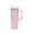 light pink, variant on 40 oz Straw Tumbler with Handle and Straw, Stainless Steel Tumbler with Lid and Straw, Reusable Vacuum Insulated Cup, Travel Coffee Mug