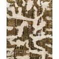 thumbnail image 1 of Ahgly Company Machine Washable Indoor Rectangle Abstract Brown Area Rugs, 6' x 9', 1 of 7