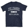 thumbnail image 1 of Cullowhee North Carolina Classic Established Men's Cotton T-Shirt, 1 of 1