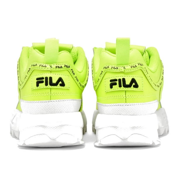 Tenis Fila Disruptor II Repeat UNISEX 3FM01003 702 verde lima 25 Fila 3FM01003 702 DISRUPTOR II REPEAT Bodega Aurrera en linea