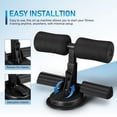 thumbnail image 4 of Sit Up Bar For Abs Adjustable Sit Up Floor Holder With Suction Cups Ab Workout Equipment For Home Fitness Sit Up Assistant Device For Core Exercises, 4 of 8