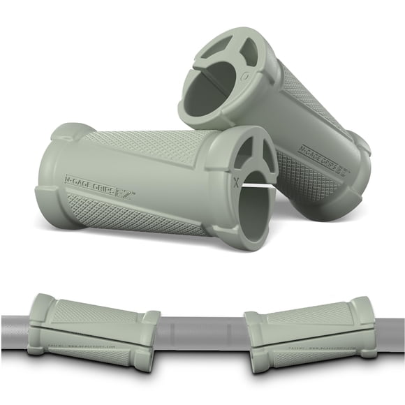 Agarres para barra de gimnasio New Growth N-Gage EZ con soporte articular