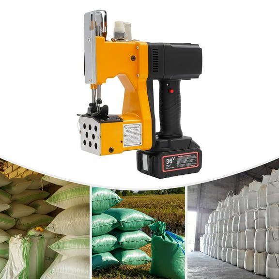 TFCFL Portable Electric Bag Stitching Closer Industrial Wireless Sack Seal Sewing Machine Kit