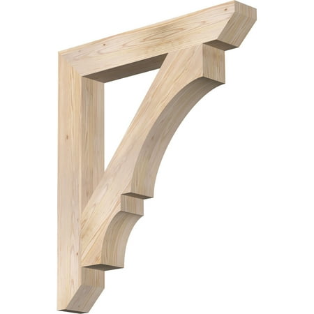 

Ekena Millwork 5 1/2 W x 38 D x 44 H Balboa Slat Smooth Bracket Douglas Fir