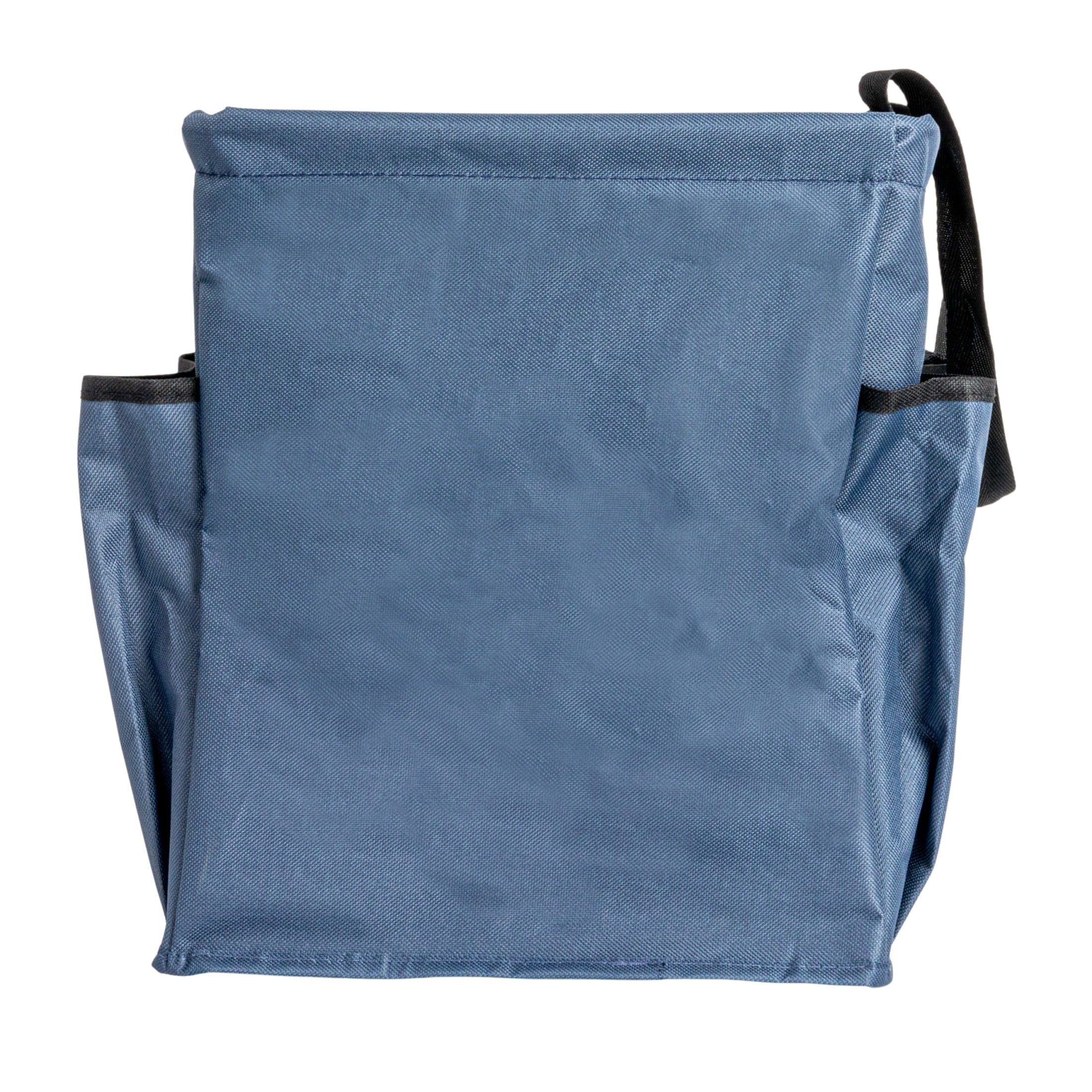 Household Essentials Blue Krush Container All-Purpose Utility Tote with Pockets