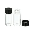 thumbnail image 1 of Unique Bargains 10mL Reagent Glass Storage Bottle Round Plastic Screw Cap Lab Home Clear 30 Pack, 1 of 5