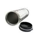 thumbnail image 2 of Cat Travel Mug, Colorful Yarn Balls Pets, Steel Thermal Cup, 16 oz, by Ambesonne, 2 of 2