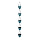 thumbnail image 2 of Cadena de de hierro para canalones, repuesto de metal, - decorativo con vasos para toldo, patio y decoración de exteriores., 2 of 8